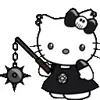 😈 Эмодзи «black&amp;white» для Telegram