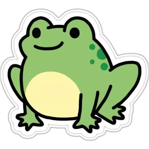 🐸 Стикер «Жябки» для Telegram