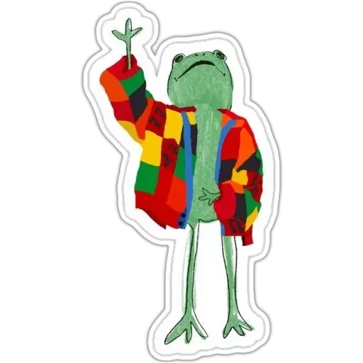 🐸 Стикер «Жябки» для Telegram
