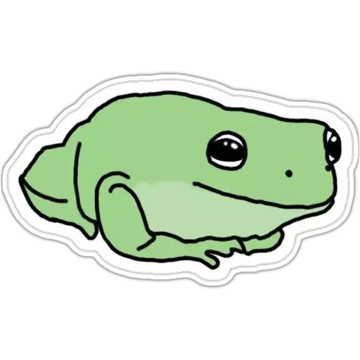 🐸 Стикер «Жябки» для Telegram