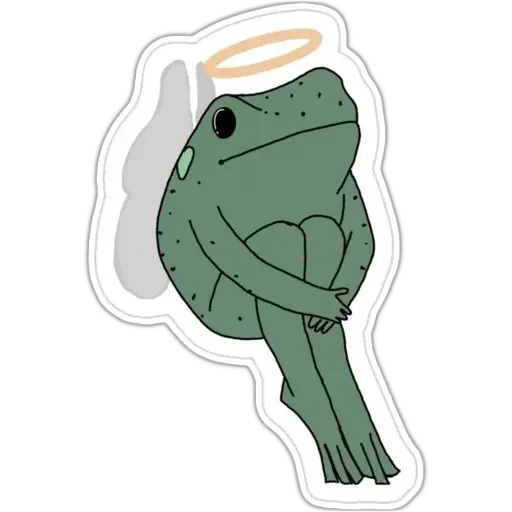 🐸 Стикер «Жябки» для Telegram