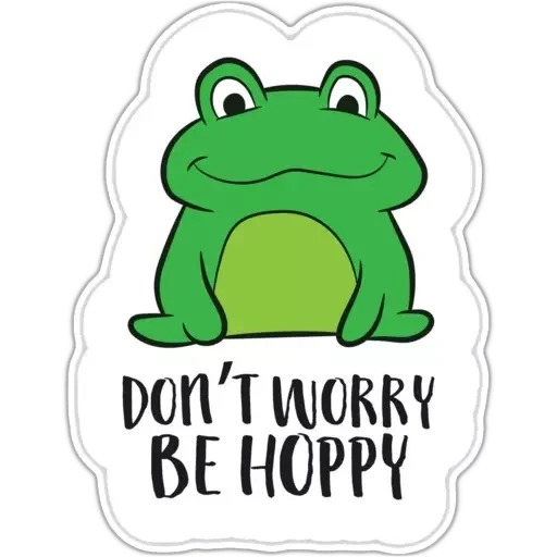 🐸 Стикер «Жябки» для Telegram