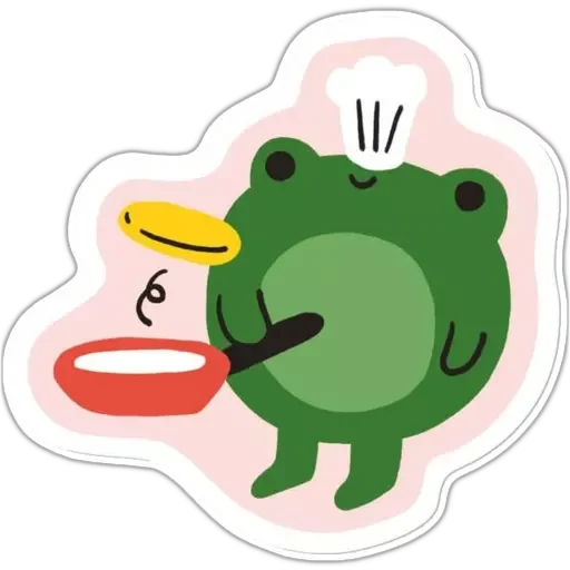 🐸 Стикер «Жябки» для Telegram