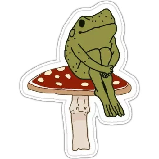🐸 Стикер «Жябки» для Telegram