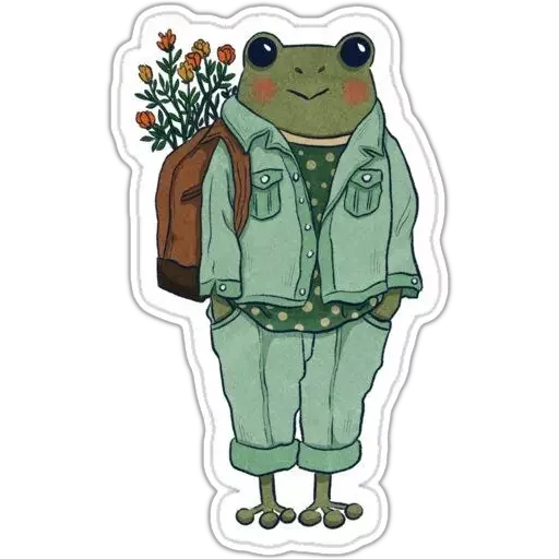 🐸 Стикер «Жябки» для Telegram