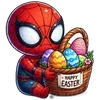 🥚 Эмодзи «🥚Пасхальные яички и популярные персонажи» для Telegram