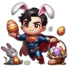 🥚 Эмодзи «🥚Пасхальные яички и популярные персонажи» для Telegram