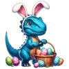 🥚 Эмодзи «🥚Пасхальные яички и популярные персонажи» для Telegram