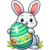 🥚 Эмодзи «🥚Пасхальные яички и популярные персонажи» для Telegram