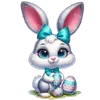 🥚 Эмодзи «🥚Пасхальные яички и популярные персонажи» для Telegram