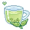 🍵 Эмодзи «Green #color #green #cute» для Telegram