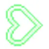 ➡️ Эмодзи «Green #color #green #cute» для Telegram