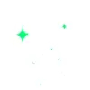 ✨ Эмодзи «Green #color #green #cute» для Telegram