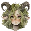 🐏 Эмодзи «My forest Fairy - лесной вайбик» для Telegram