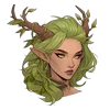 🧚‍♀️ Эмодзи «My forest Fairy - лесной вайбик» для Telegram