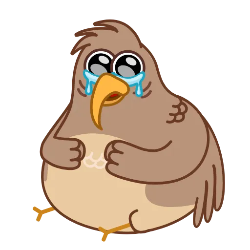 😢 Эмодзи «Sharp» для Telegram