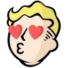 😔 Эмодзи «Fallout» для Telegram