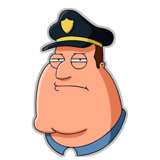 👮‍♂️ Эмодзи «Family Guy» для Telegram