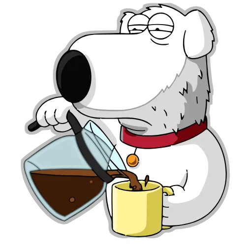 ☕️ Эмодзи «Family Guy» для Telegram