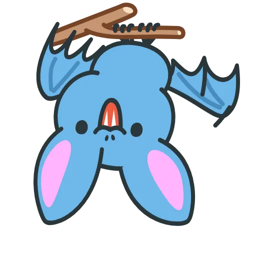 👋 Эмодзи «Fang Bat» для Telegram