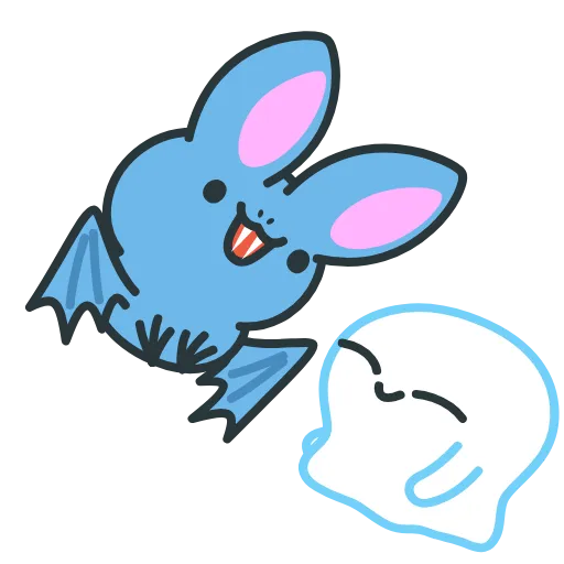 🤗 Эмодзи «Fang Bat» для Telegram