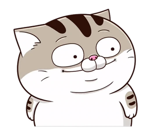😏 Стикер «Fat Cat» для Telegram