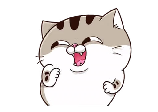 😏 Стикер «Fat Cat» для Telegram