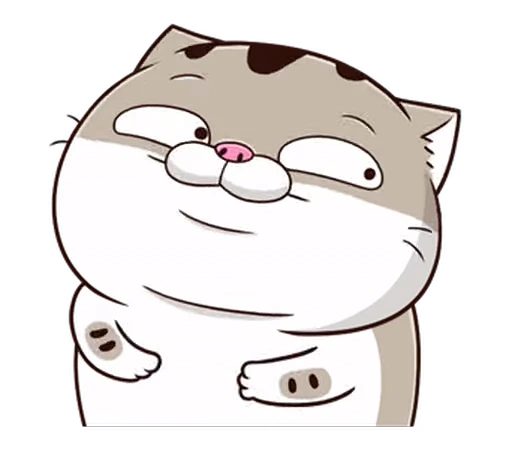 😏 Стикер «Fat Cat» для Telegram