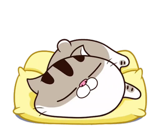 😴 Стикер «Fat Cat» для Telegram