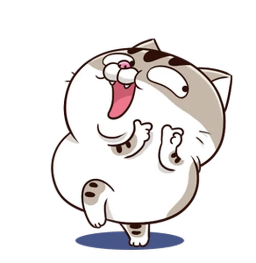 👉 Стикер «Fat Cat» для Telegram
