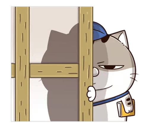 😐 Стикер «Fat Cat» для Telegram