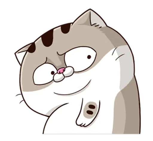 😟 Стикер «Fat Cat» для Telegram
