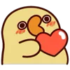 ❤️ Эмодзи «Fat Duck» для Telegram