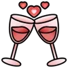 🥂 Эмодзи «February 14Th» для Telegram