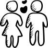 👩‍❤️‍👨 Эмодзи «14» для Telegram