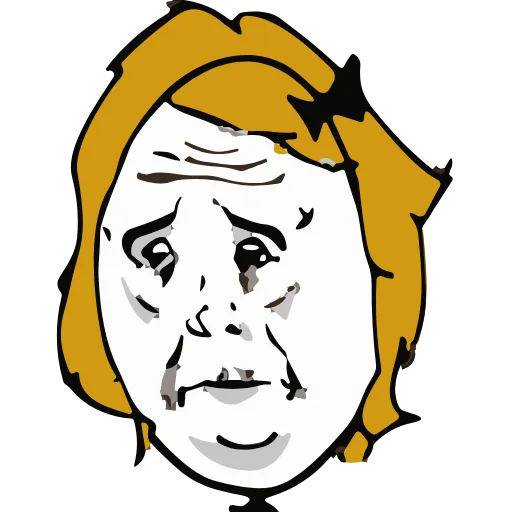 😞 Эмодзи «Female Memes» для Telegram