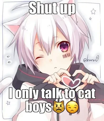 😉 Стикер «Femboy» для Telegram