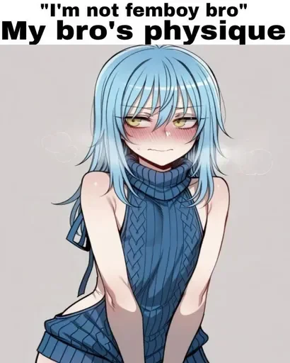 😉 Стикер «Femboy» для Telegram