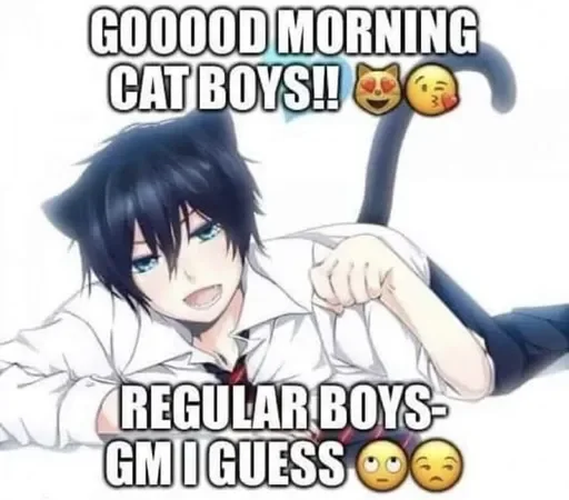 😉 Стикер «Femboy» для Telegram