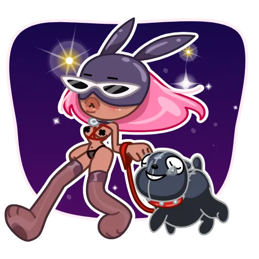 🐕 Стикер «Femdom Misstress» для Telegram