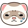 ✨ Эмодзи «Хорьки - эмоджи с миленькими хорёчками» для Telegram