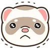 ✨ Эмодзи «Хорьки - эмоджи с миленькими хорёчками» для Telegram
