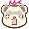 ✨ Эмодзи «Хорьки - эмоджи с миленькими хорёчками» для Telegram