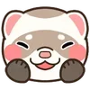 ✨ Эмодзи «Хорьки - эмоджи с миленькими хорёчками» для Telegram