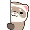 ✨ Эмодзи «Хорьки - эмоджи с миленькими хорёчками» для Telegram