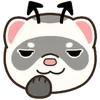 ✨ Эмодзи «Хорьки - эмоджи с миленькими хорёчками» для Telegram