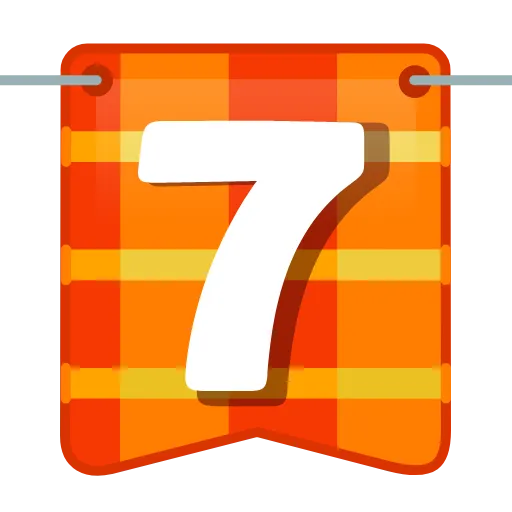 7️⃣ Эмодзи «Флаг Лента» для Telegram