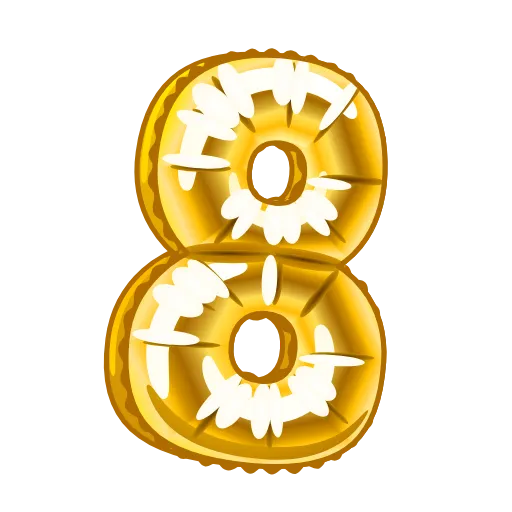 8️⃣ Эмодзи «Festive Font Emoji» для Telegram