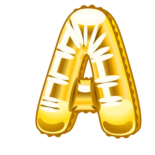 Стикерпак Festive Font Emoji для Telegram