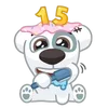 🦷 Эмодзи «Праздничный Спотти» для Telegram